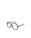 Chloé Logo Flat Mirror In Red