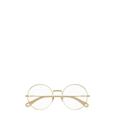 Chloé Logo Flat Mirror In White