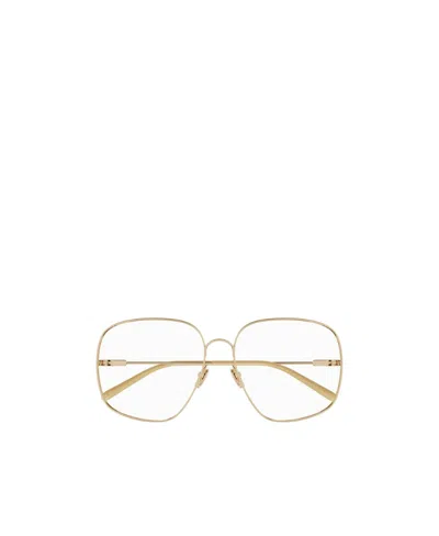 Chloé Logo Flat Mirror In White