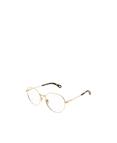 Chloé Logo Glasses In White