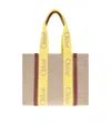 Chloé Logo Handbag In Nude