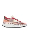 Chloé Nama Low-top Sneakers In White