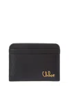 Chloé Logo Leather Card Case