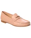 Chloé Logo Leather Loafer In Pink