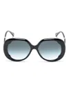 Chloé Sonnenbrille Mit Oversized-gestell In Black