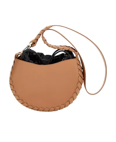 CHLOÉ CHLOÉ LOGO DETAILED SMALL HOBO BAG