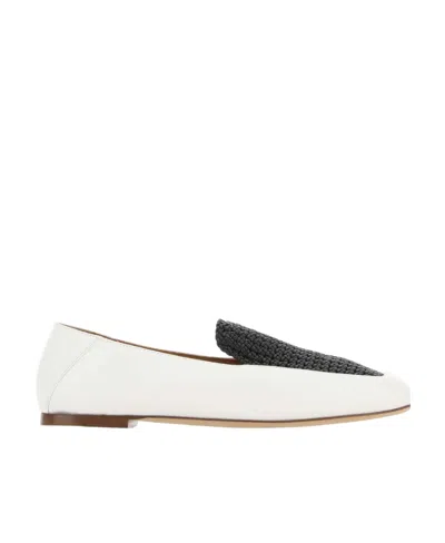 CHLOÉ CHLOÉ TWO-TONE LOAFERS