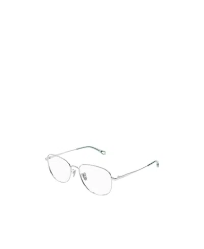 Chloé Logo Marking Flat Light Mirror In White