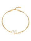 Chloé Braided Rope Necklace For Summer In Gold