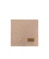 Chloé Cashmere Chunky Knitted Scarf In Nude