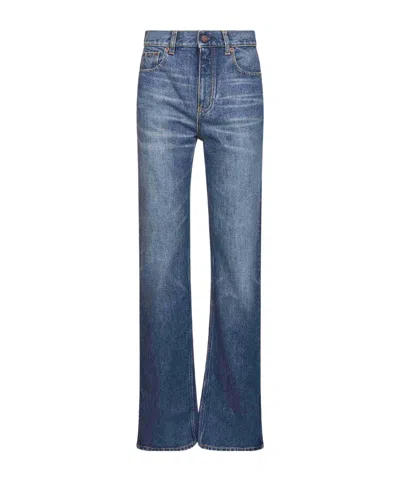 Chloé Blue Denim Straight Jeans