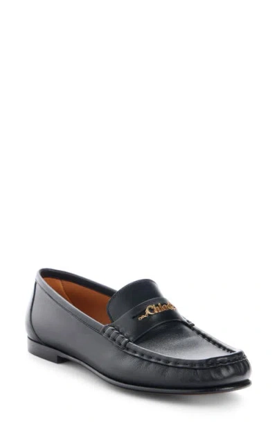 Chloé Logo Penny Loafer