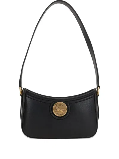 Chloé Schultertasche Mit Logo-schild