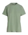 Chloé Logo-print Cotton T-shirt In Green