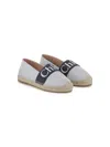 Chloé Logo-print Espadrilles In Blue