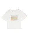 Chloé Logo-print Organic Cotton T-shirt In White