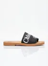 CHLOÉ LOGO PRINT SLIDES