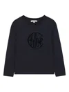Chloé Logo-print T-shirt In Blue