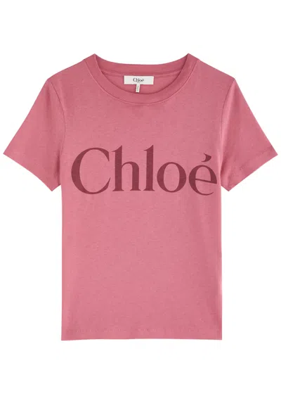 Chloé Pink Cotton Jersey T-shirt