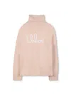 Chloé Logo Pullover For Girls - Fw25 In Multi