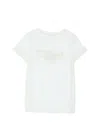 Chloé Logo-embroidered Jersey T-shirt In White