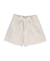 Chloé Logo Shorts In White