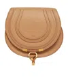 Chloé Marcie Small Crossbody Bag In Grained Calfskin In Neutral
