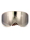 Chloé Logo-strap Ski Goggles In Neutral