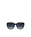 Chloé Eyewear Geometric-frame Sunglasses In Black