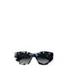 Chloé Logo Sunglasses In Black