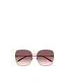 Chloé Logo Sunglasses In Brown