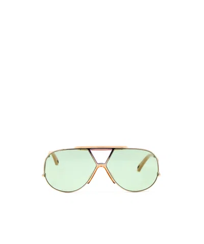 Chloé Logo Sunglasses In White