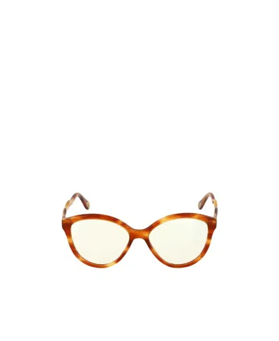 Chloé Logo Sunglasses In White