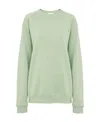 Chloé Logo Sweater In Green