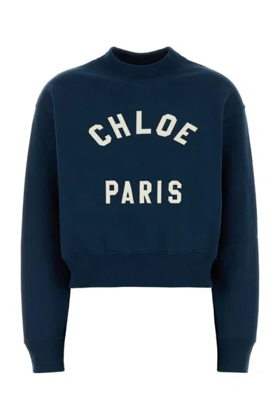CHLOÉ CHLOÉ SWEATSHIRT WITH LOGO
