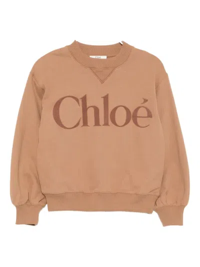 CHLOÉ LOGO SWEATSHIRT
