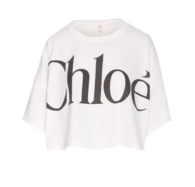 CHLOÉ LOGO T-SHIRT
