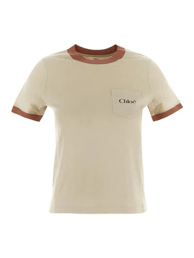 CHLOÉ LOGO T-SHIRT