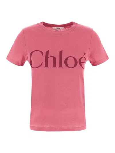 CHLOÉ LOGO T-SHIRT