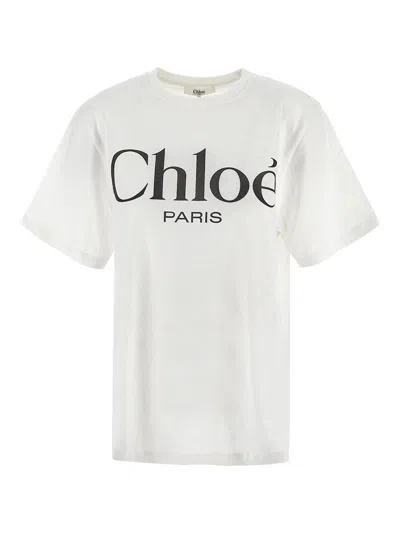 CHLOÉ LOGO T-SHIRT