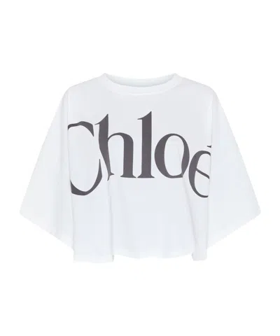 CHLOÉ LOGO T-SHIRT