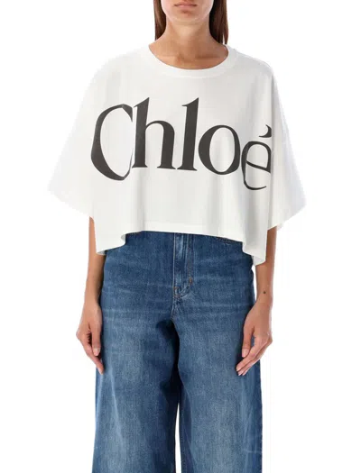 CHLOÉ CHLOÉ LOGO T-SHIRT