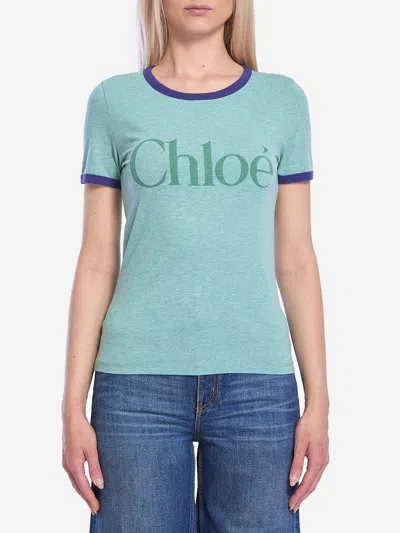 CHLOÉ LOGO TSHIRT