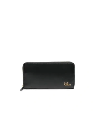CHLOÉ LOGO WALLET