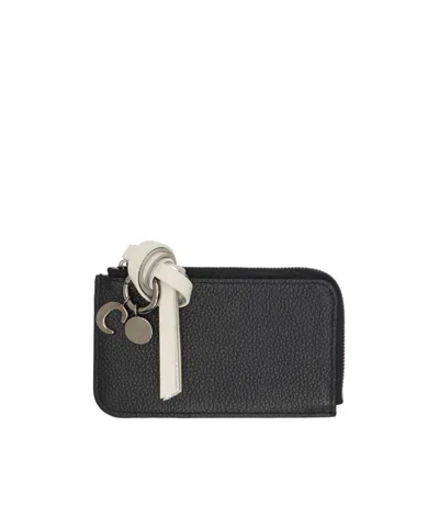 Chloé Logo Wallet In Black