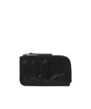 Chloé Logo Wallet In Black