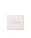 Chloé Logo Wallet In White