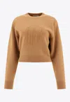 Shop Chloé Logo Wool Sweater