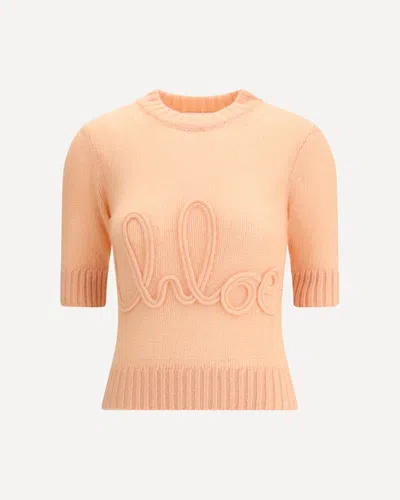 CHLOÉ LOGO WOOL SWEATER
