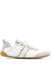 Chloé Logo-detail Nylon Sneaker With Rubber Sole In White